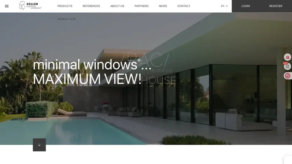 Superiore 10 Folding Windows Manufacturers-9 Keller minimal windows®