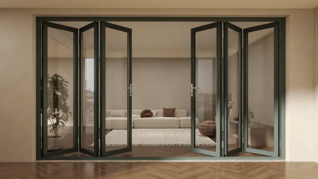 Apelo estético da personalização de portas de alumínio