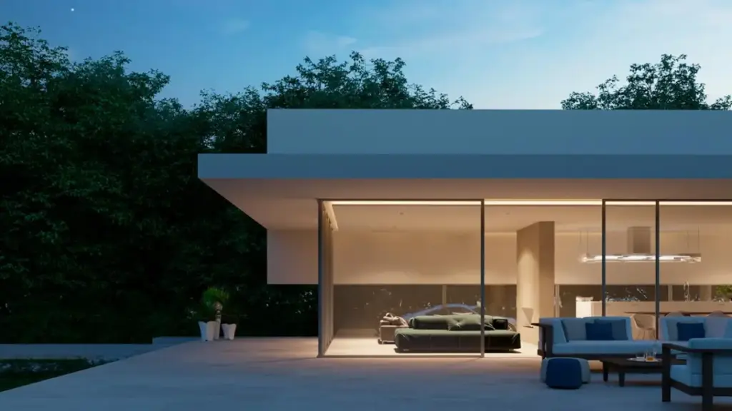 Identidad de marca de puertas de aluminio personalizadas.