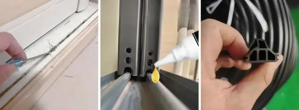 स्लाइडिंग दरवाज़ा रखरखाव युक्तियाँ