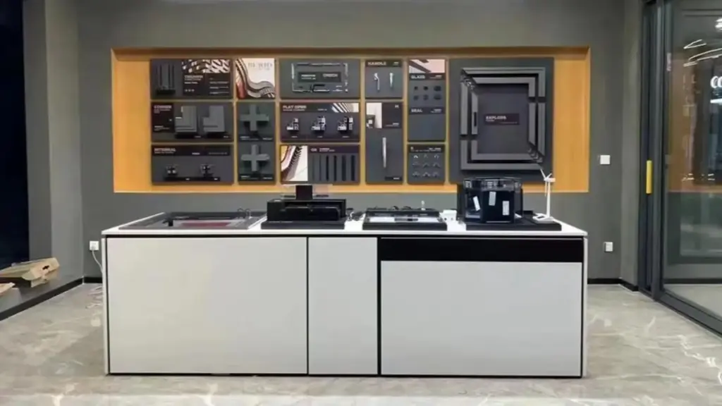 图15 Glass installation