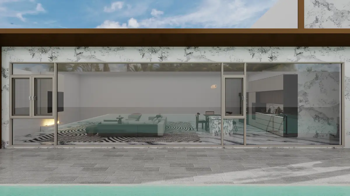 Opuomen Aluminum Windows in bulk