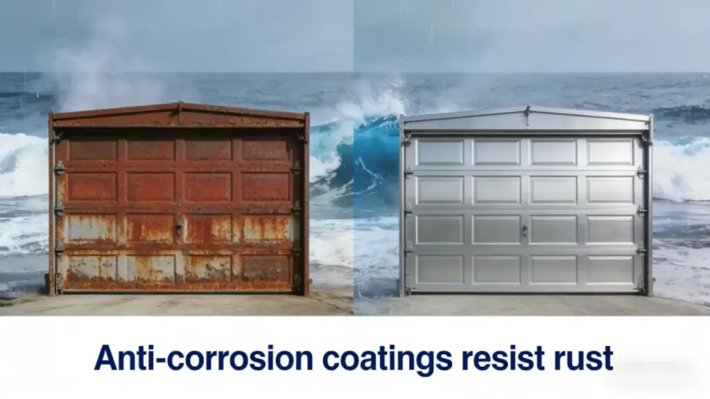anti corrosion coating resist rust garage door