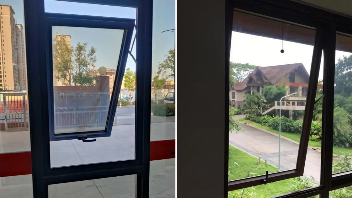 Tamaños estándar de ventana de toldo