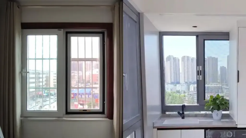 Caixilho vs.. Janela deslizante