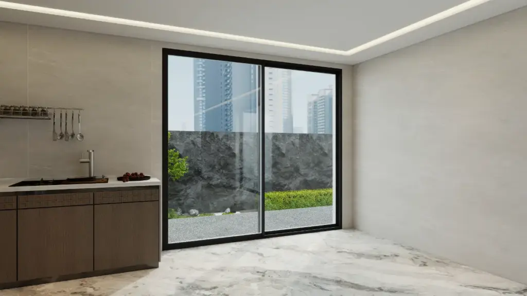 Desempenho da porta deslizante