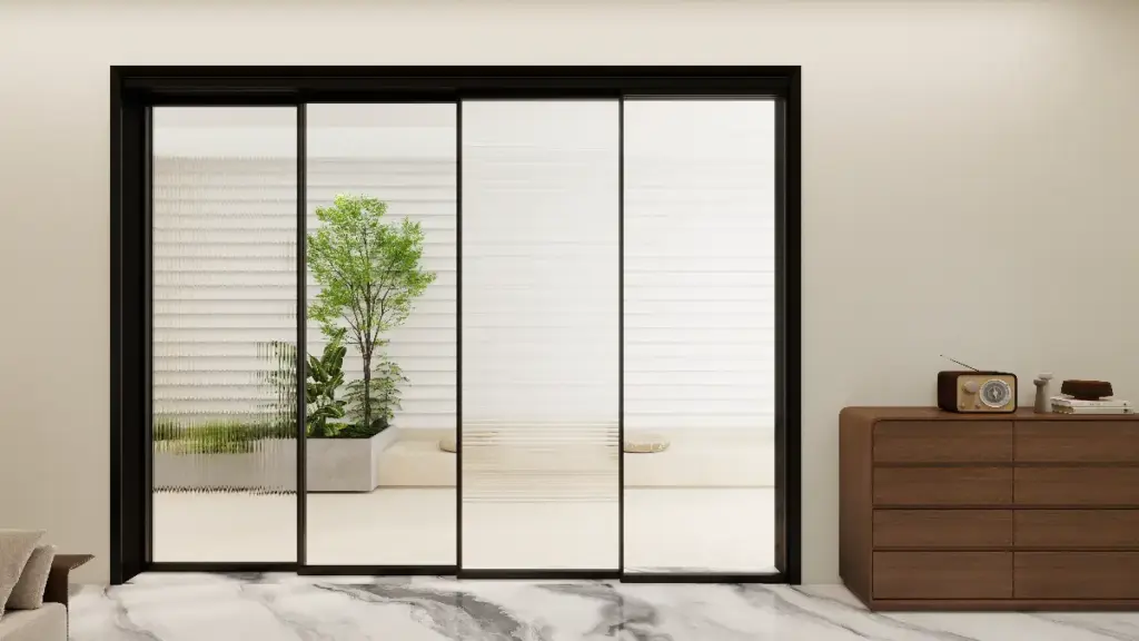 4 Panel Sliding Patio Doors