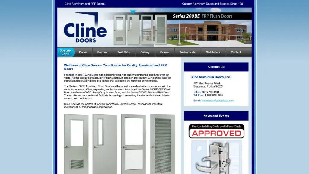 Interior Door Manufacturers Cline Doors