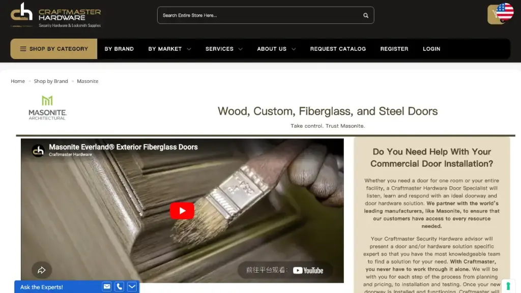 Interior Door Manufacturers Craft Master