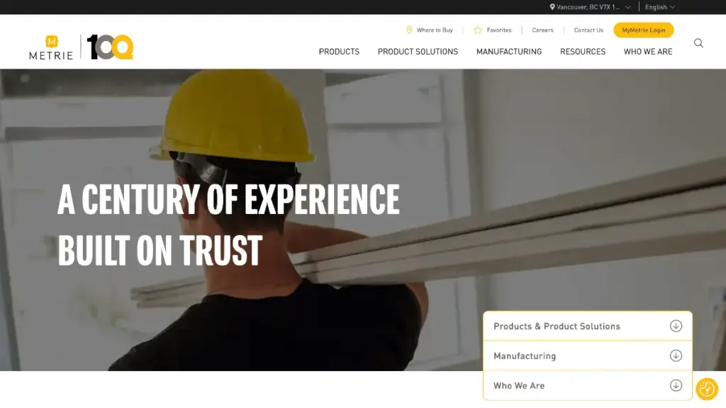 Interior Door Manufacturers Metrie