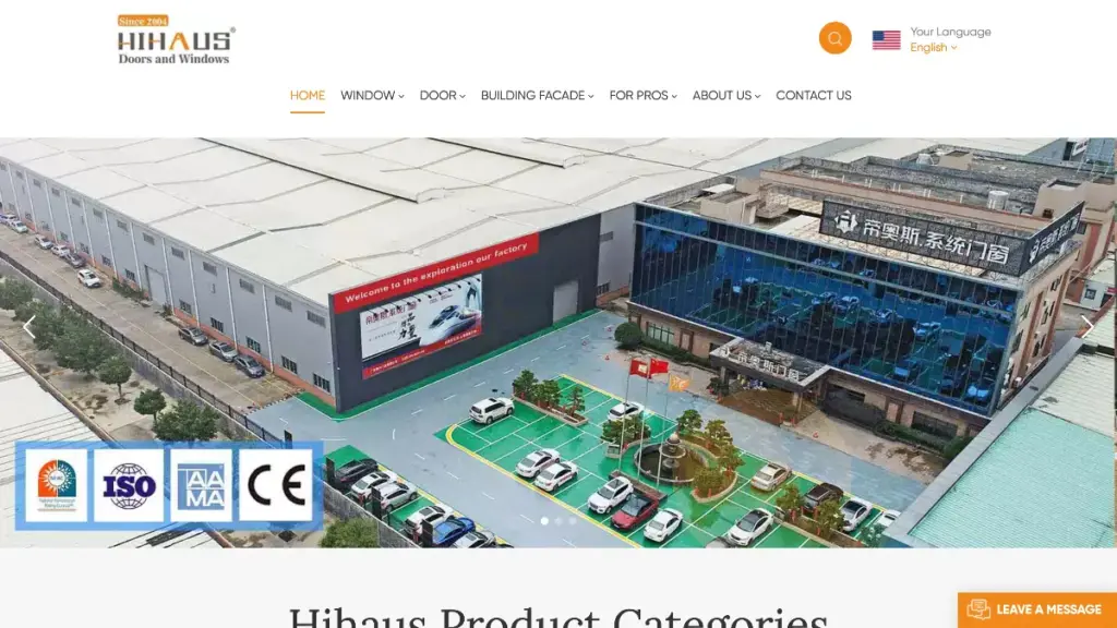 Residential Door Manufacturers in China Hihaus WIndow and Door