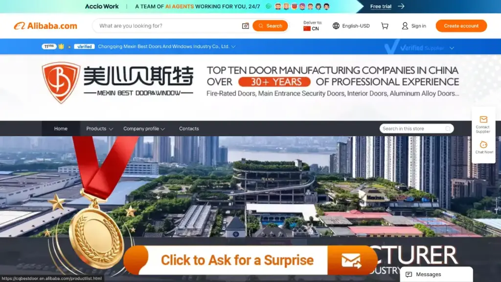 Residential Door Manufacturers in China Mexin Doors