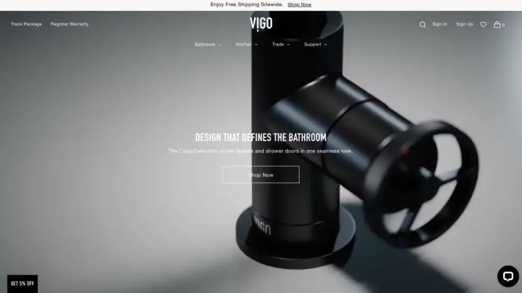 शावर ग्लास डोर निर्माता विगो