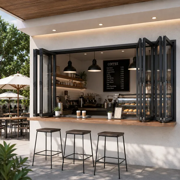 Ristorante & Finestre pieghevoli per caffè