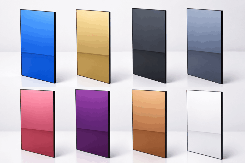 tinted glass