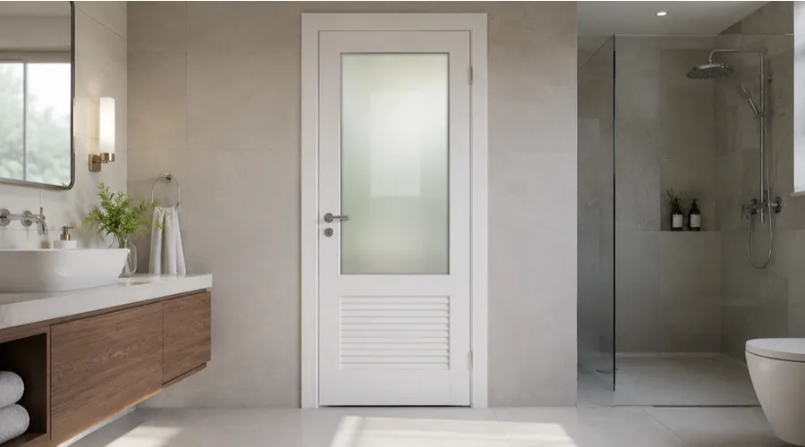 Bathroom UPVC Doors