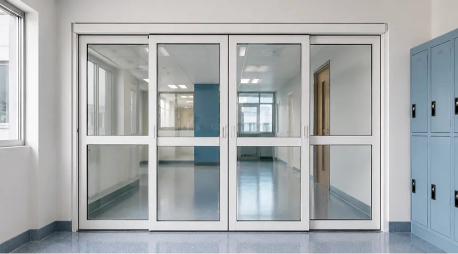 Commercial Project UPVC Doors