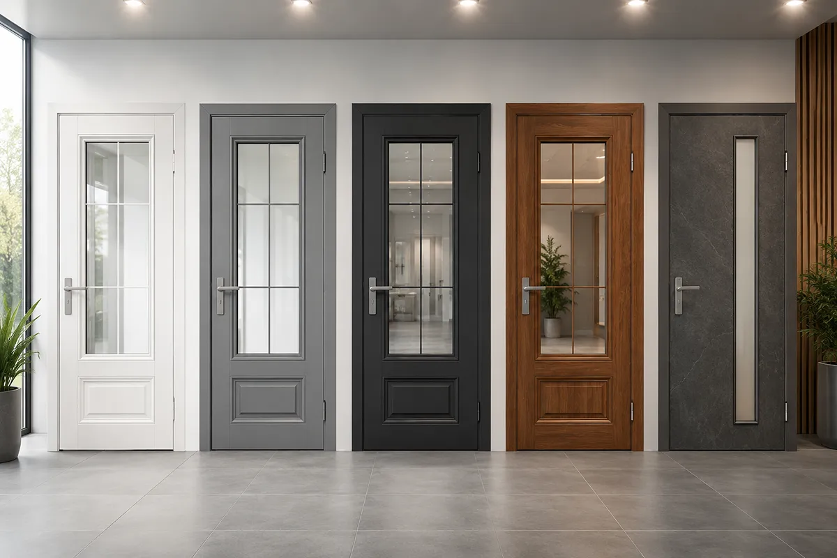 Custom Color UPVC Door