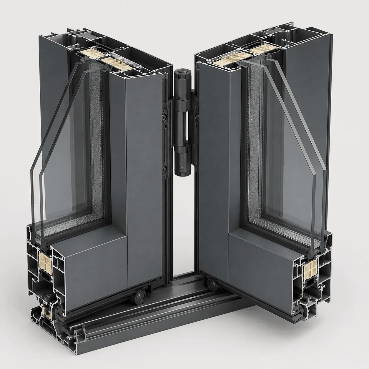 bifold door material new