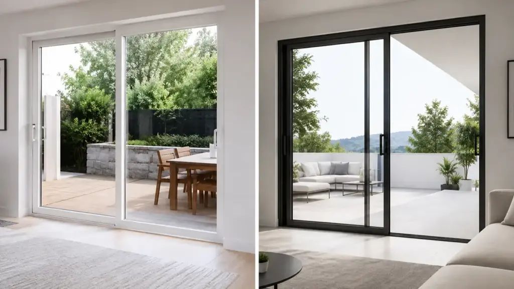 upvc vs aluminium sliding doors