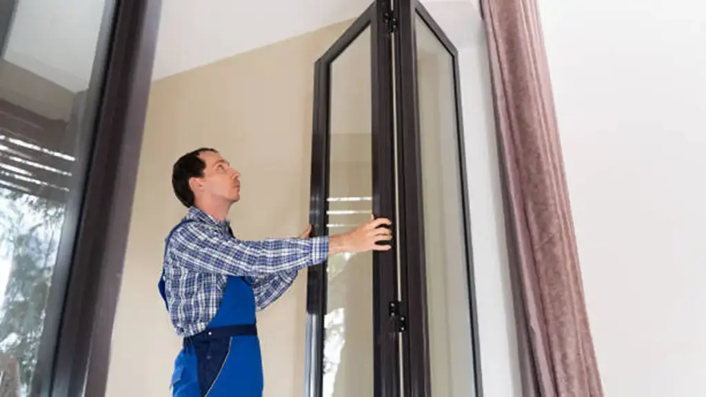 how to install bifold doors