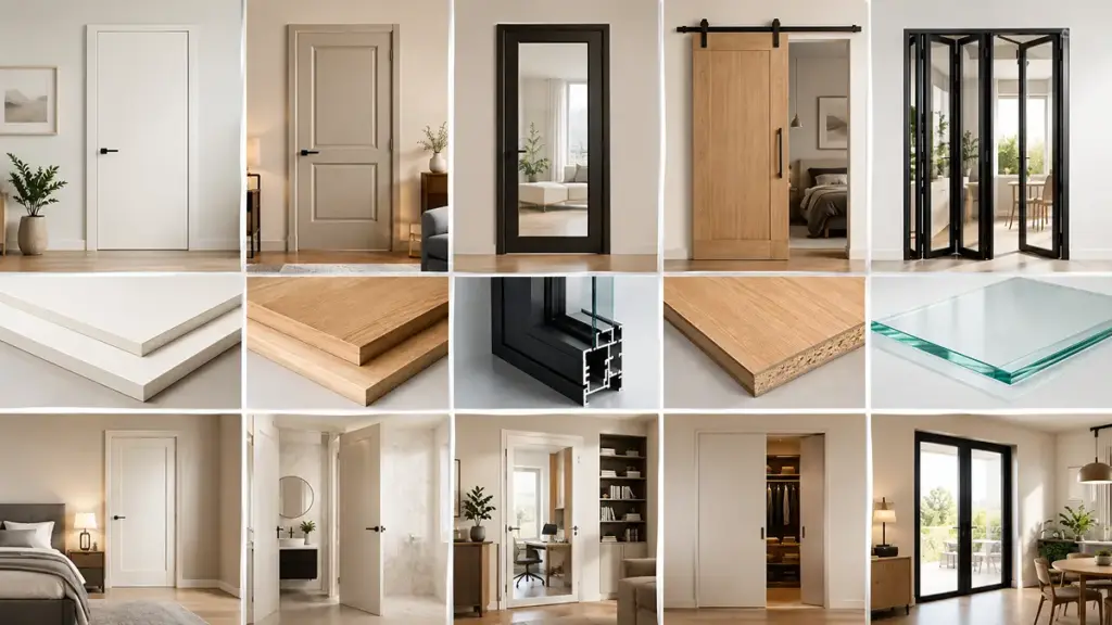 Tipos de puertas interiores