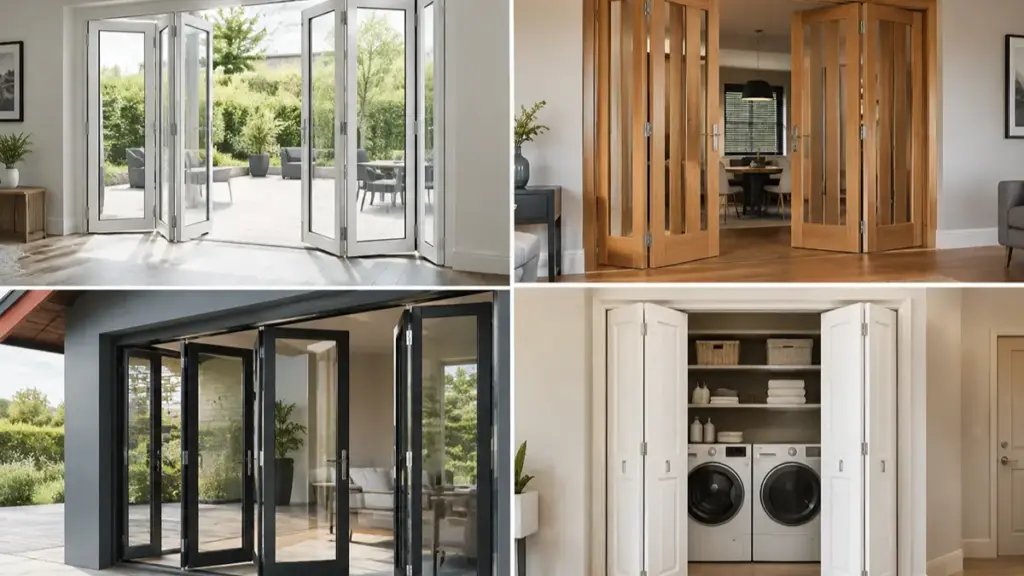 types of bifold door
