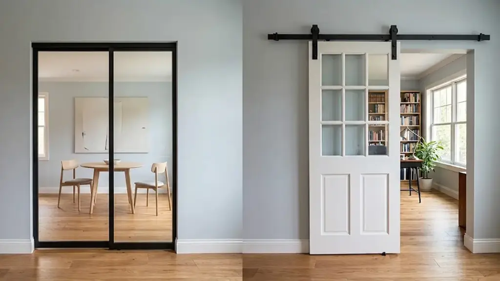 Porta a scomparsa vs porta scorrevole