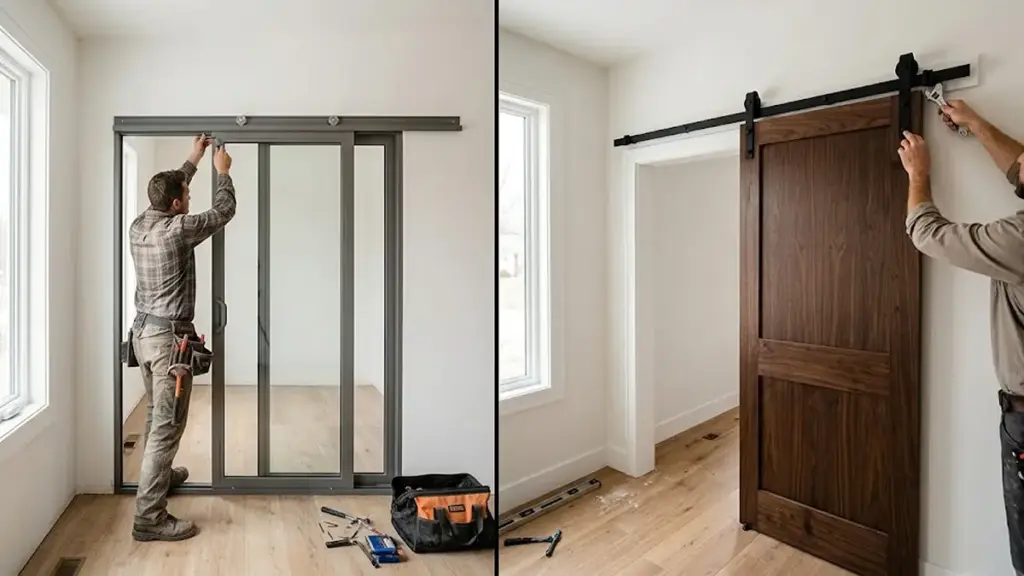 Pocket Door vs Sliding Door1