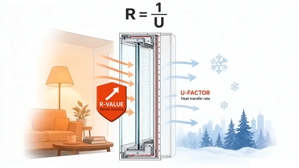 Window R Value vs U Value